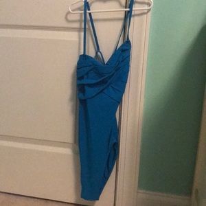 Capezio Blue Leotard